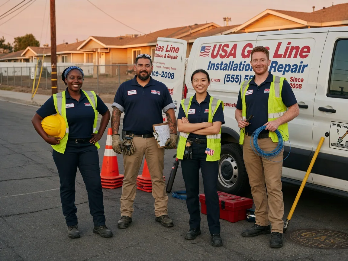 Gas Line Installation company in Forney, TX